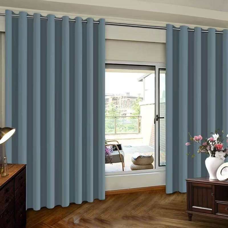 THERMOLIVA – Cortina opaca con aislamiento térmico para puertas correderas