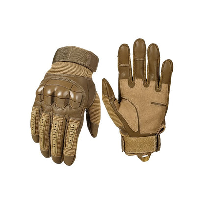Armored Work Gloves for Construction, Mechanics & Outdoor Use – Reinforced Palm & Knuckle Protection for Men