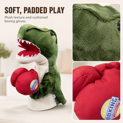 Ortekor Interactive Boxing Pet Puppet for Indoor Play – Squeeze-to-Punch Sound Toy for Bored Dogs & Cats