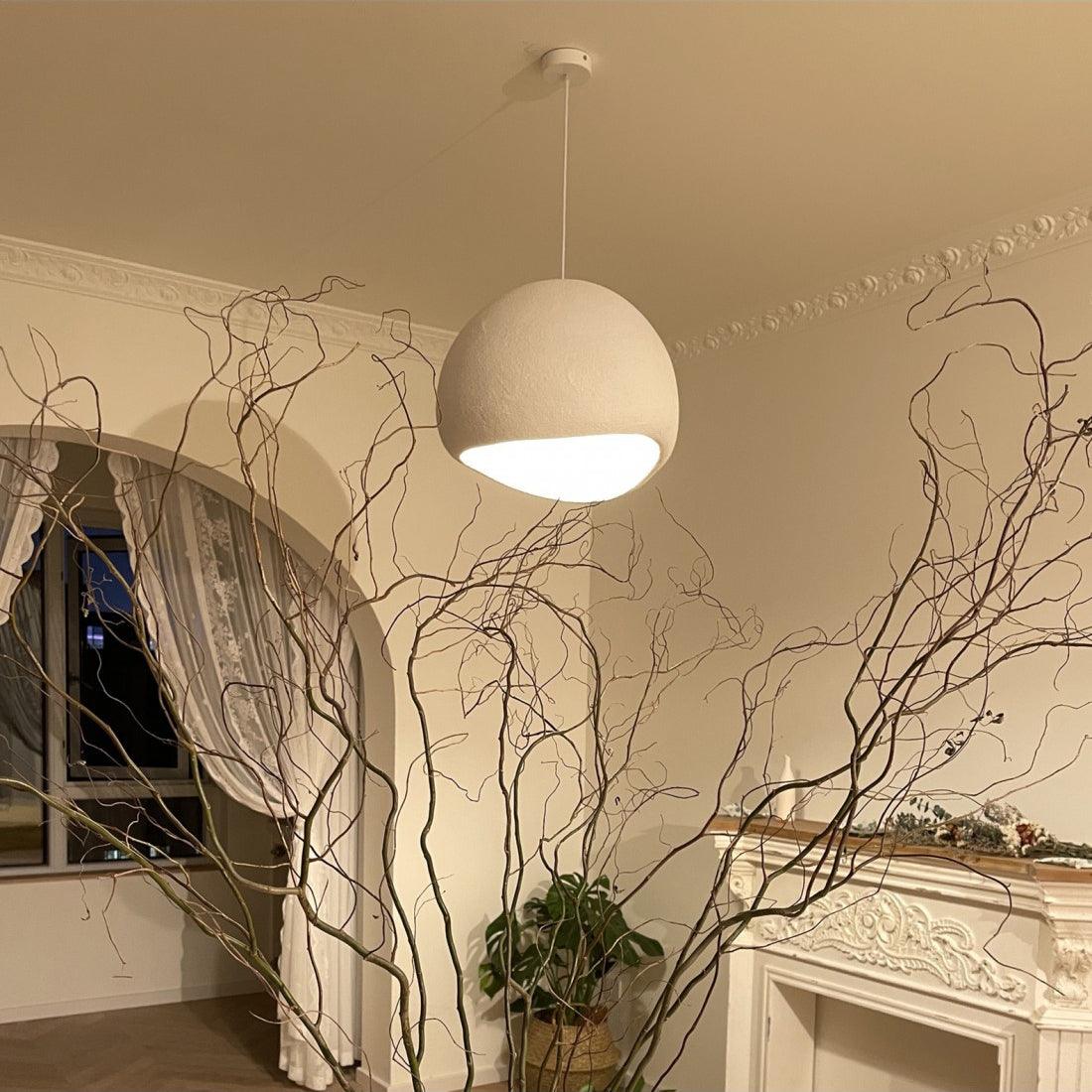 Cloud Pendant Lamp Dimmable LED Overhead Fixture Dining Room Bedroom Living Room Nursery Den Soft Glow Suspended Lighting E26 Bulb Base 12-4