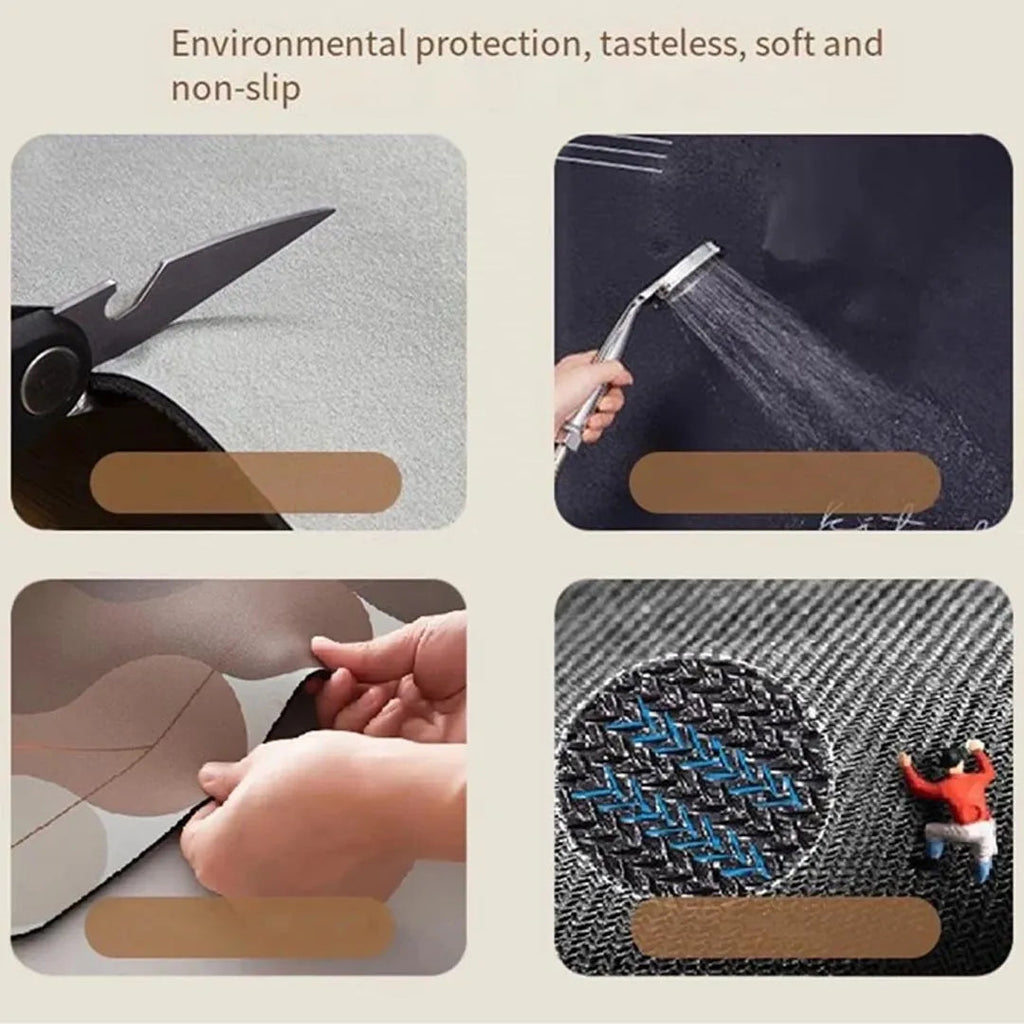 Kinetic Kitchen Mat - Anti-Fatigue, Absorbent Non-Slip Surface