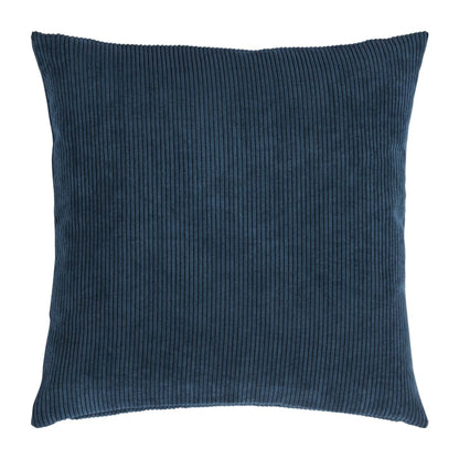 Ribbed Velvet-Look Pillow Cover Square Throw Cushion Case Soft Textured Home Decor for Couch Sofa Bedroom Living Room