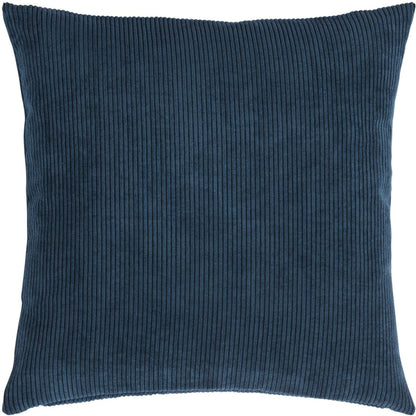 Ribbed Velvet-Look Pillow Cover Square Throw Cushion Case Soft Textured Home Decor for Couch Sofa Bedroom Living Room