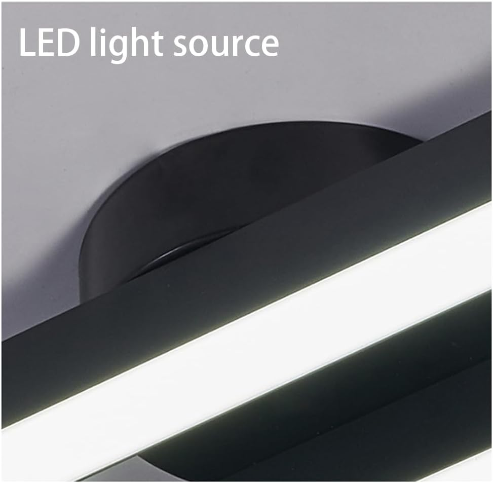 Lámpara de techo LED de montaje empotrado — Disco redondo de perfil bajo de 8.3 pulgadas para dormitorio, pasillo y entrada — Montaje en superficie de aluminio y acrílico moderno con