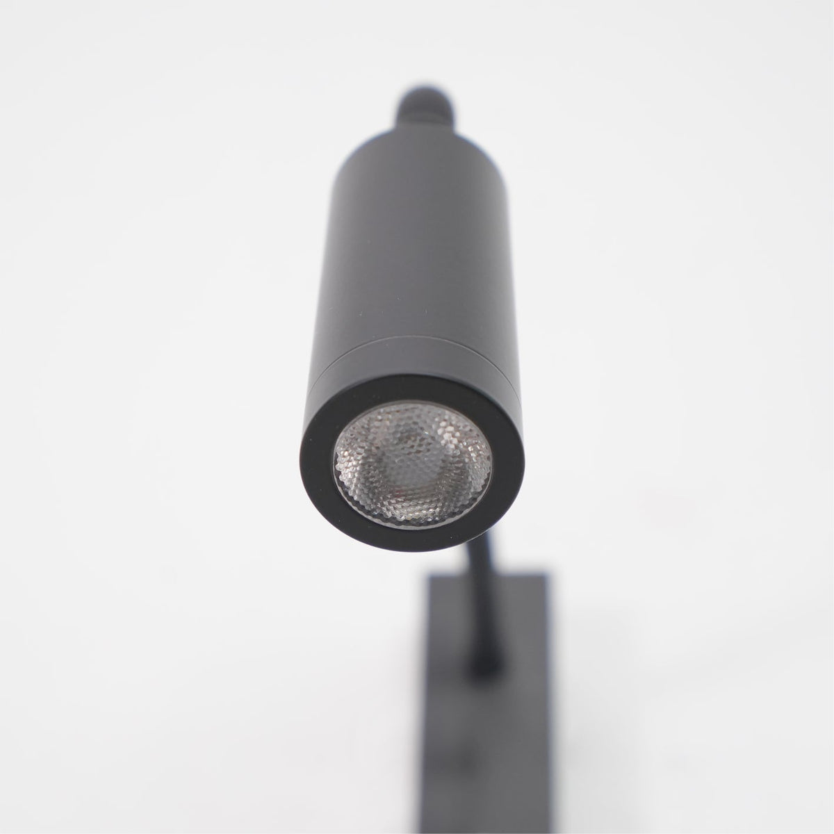 Flexible Gooseneck LED Reading Sconce 14 in Aluminum Indoor Wall Light for Bedroom Hallway Study Modern Task Lighting Push Button Switch