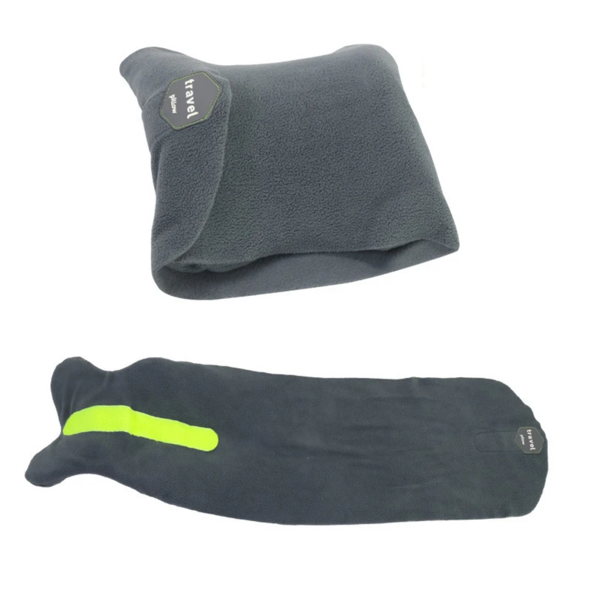 Travel Neck Pillow with Ergonomic Support – Lightweight Memory Foam Headrest for Airplane, Car & Train – Machine Washable Cover for Men &