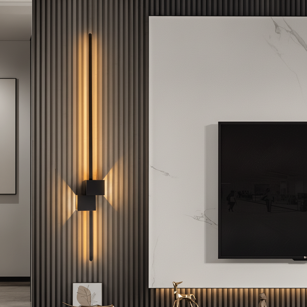 Minimalist LED Wall Light | Slim Design with Indirect Lighting for Modern Ambiance