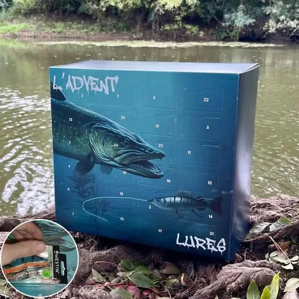 TACKLENOEL – Calendario de Adviento de pesca para regalos festivos