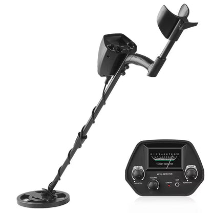 Handheld Treasure Finder with Waterproof Coil & Adjustable Shaft for Gold, Silver, Coins & Relics | Beach & Land Detection