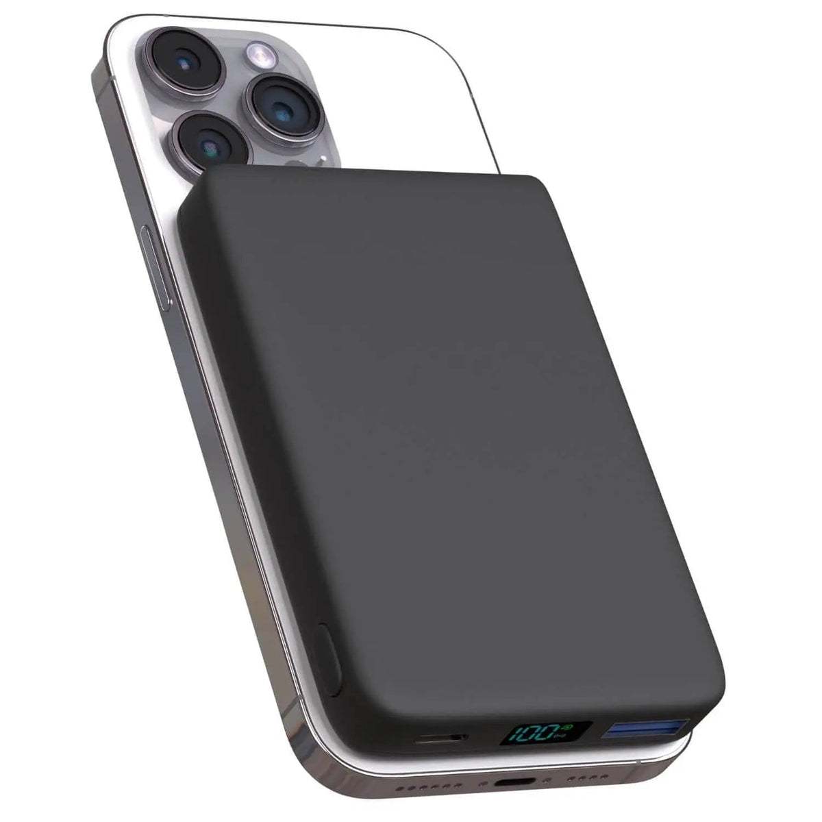 Magnetic Battery Pack for iPhone – Snap-On Wireless Charging Solution