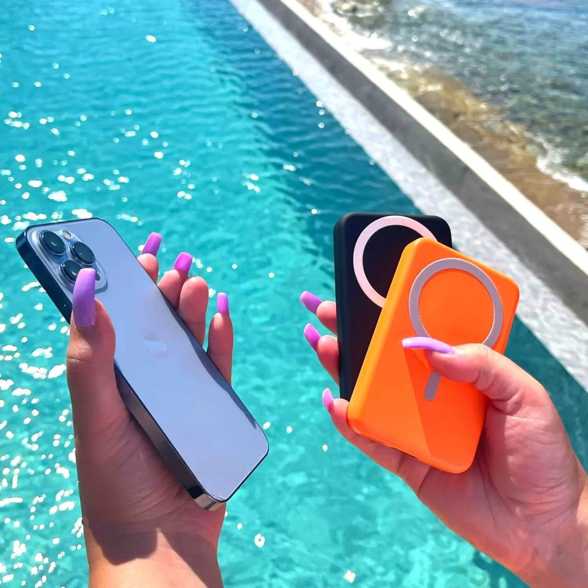 Magnetic Battery Pack for iPhone – Snap-On Wireless Charging Solution
