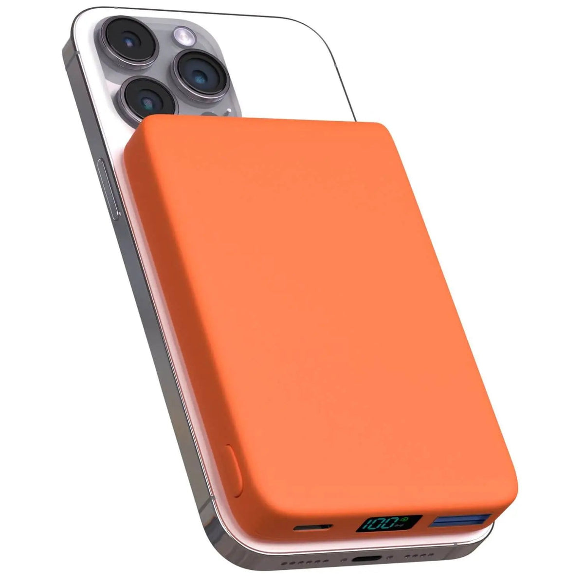 Magnetic Battery Pack for iPhone – Snap-On Wireless Charging Solution