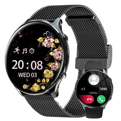 Women's Smartwatch with Heart Rate Monitor, Sleep Tracker & Call Notifications for Fitness & Daily Activity Tracking