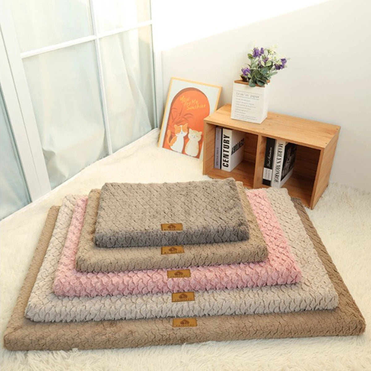 Ortekor ComfyPaws | Dog Mat with Soft Cushioning & Portable Design | Cozy Resting Space for All Breeds