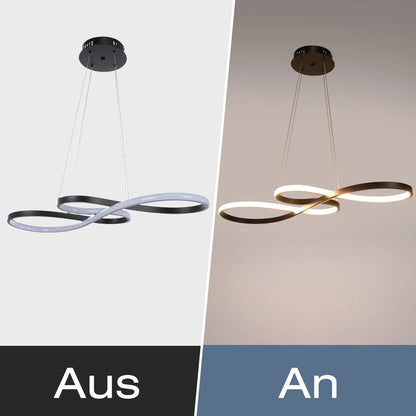 Adjustable Ring Ceiling Light with Remote Dimmable LED 37 in Gold for Dining Room Kitchen Island Modern Hanging Fixture 3-Color Temperature