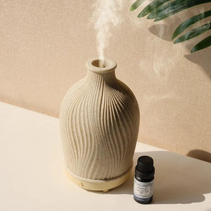 Boho Vase Humidifier with Ultrasonic Essential Oil Diffuser