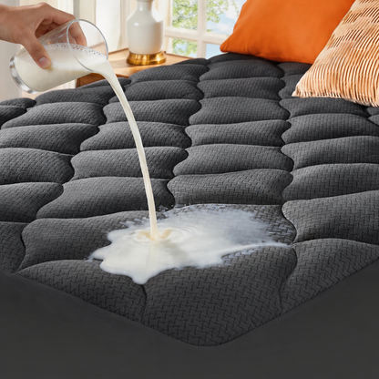 ComfortGuard | Protector de colchón impermeable con bolsillo profundo | Transpirable y silencioso para la máxima comodidad al dormir