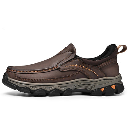 Men's Arch Support Loafers for All-Day Comfort & Posture Alignment – Cushioned Sole, Non-Slip Tread, Breathable Upper – Perfect for Work