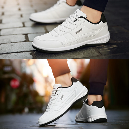 Athletic Walking Shoes for Men with Arch Support & Cushioned Insole for Plantar Fasciitis Relief, Breathable Casual Sneakers