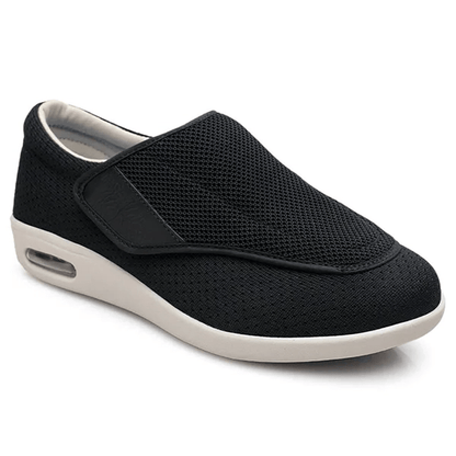 Wide-Width Sneakers for Daily Support – Padded Insole Lace-Up Casual Shoes for Men & Women