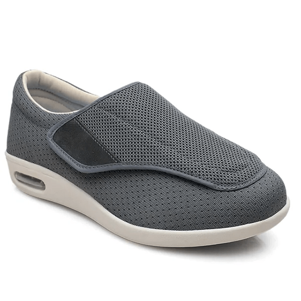 Wide-Width Sneakers for Daily Support – Padded Insole Lace-Up Casual Shoes for Men & Women