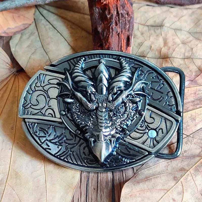 Western Engraved Zinc Alloy Accessory for 1.5 in Straps with Concealed Utility Tool for Men | Rodeo Ranch Rider Apparel