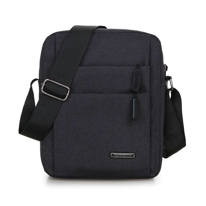 Water-Resistant Crossbody Messenger Bag with Security Zipper for Men – Urban Commuter Sling Bag for Travel & Daily Carry