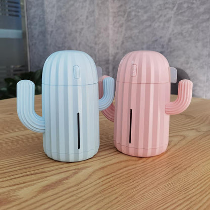 Compact Cactus LED USB Humidifier