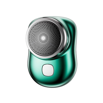 Compact USB Rechargeable Men's Electric Shaver – Waterproof Travel Razor with 60-Minute Runtime for On-the-Go Grooming