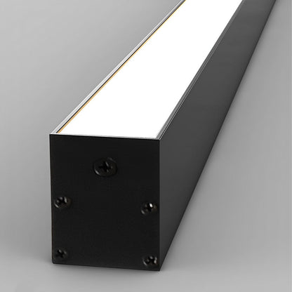Dimmable LED Flush Mount Light Bar – Aluminum Low-Profile Strip Ceiling Fixture for Kitchen, Hallway, Bedroom – Remote Adjustable Color Temp