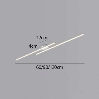 Semi-Flush LED Ceiling Light – Modern Aluminum Design, Dimmable & Color-Changing Options for Bedroom, Living Room & Kitchen