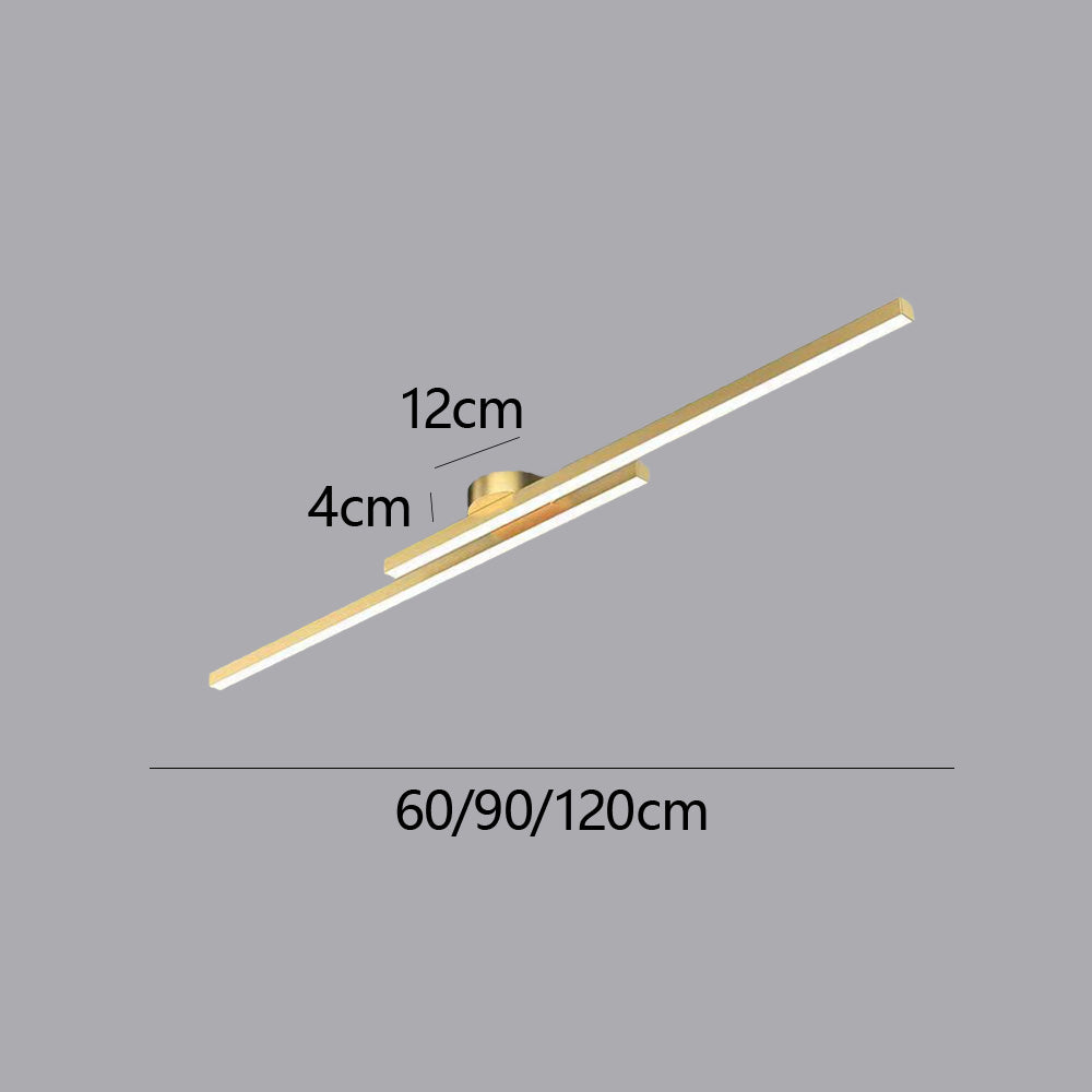 Semi-Flush LED Ceiling Light – Modern Aluminum Design, Dimmable & Color-Changing Options for Bedroom, Living Room & Kitchen
