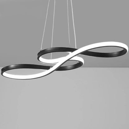 Adjustable Ring Ceiling Light with Remote Dimmable LED 37 in Gold for Dining Room Kitchen Island Modern Hanging Fixture 3-Color Temperature