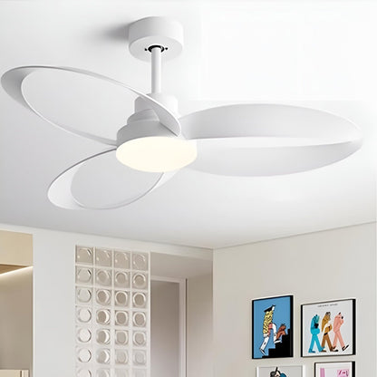 42 Inch Reversible Ceiling Fan with LED Light | 6-Speed Remote Control for Bedroom Living Room | Adjustable Color Temperature 3000K-6000K