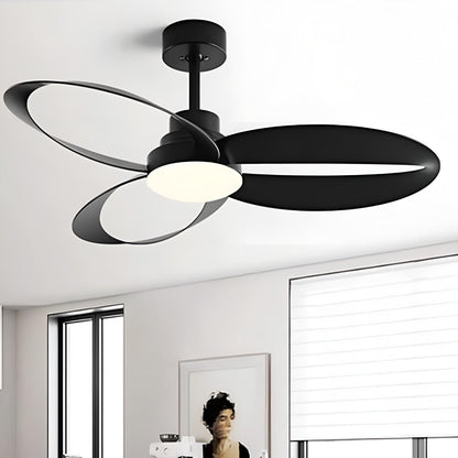 42 Inch Reversible Ceiling Fan with LED Light | 6-Speed Remote Control for Bedroom Living Room | Adjustable Color Temperature 3000K-6000K