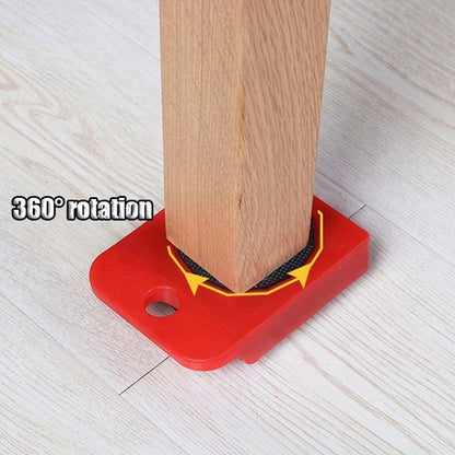 Heavy-Duty Furniture Lifting Dolly Set with Roller Wheels for Sofas Beds Appliances Hardwood Carpet Safe Floor Protection 440 lb Capacity