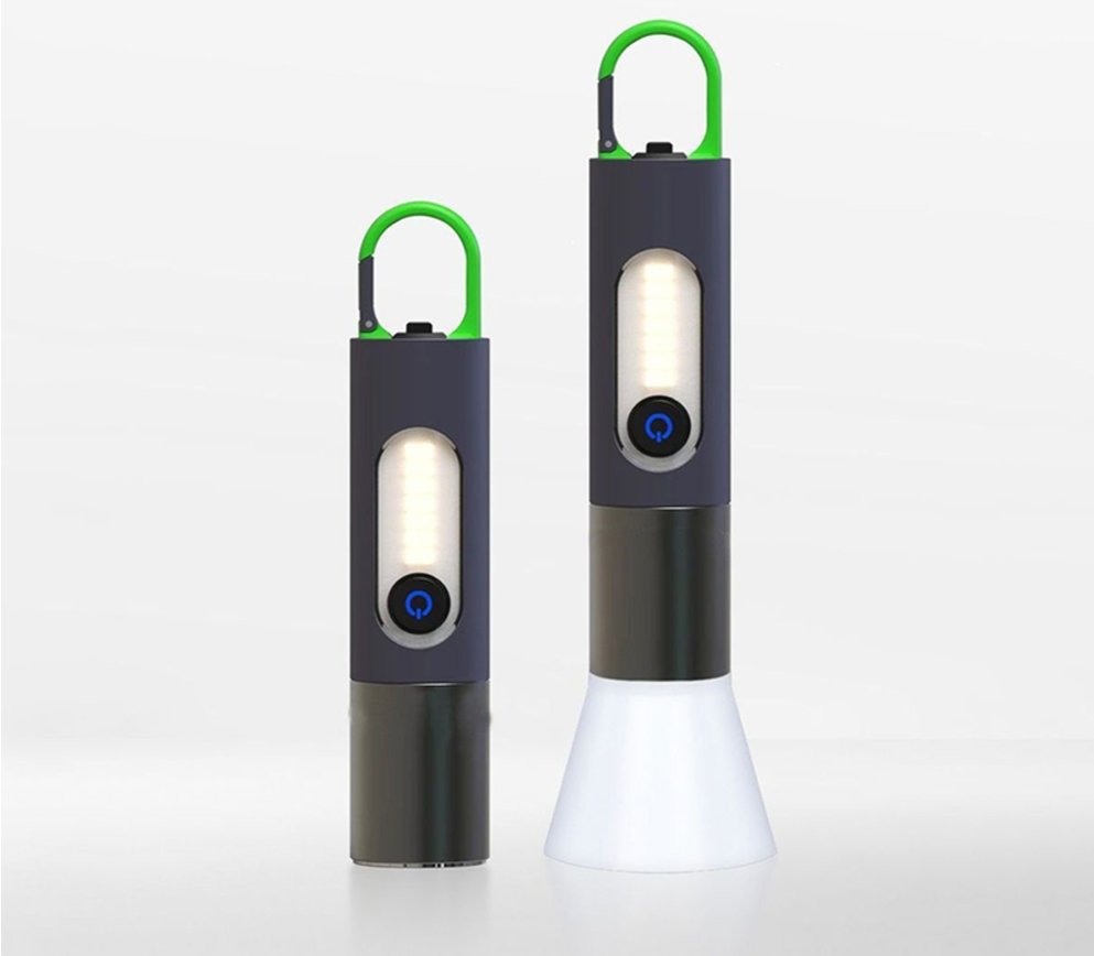 Heavy-Duty LED Torch with Adjustable Brightness & Multiple Modes for Camping, Hiking, Emergency Use