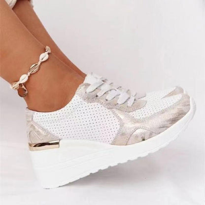Women's Lightweight Athletic Sneakers – Breathable Mesh, Cushioned Insole, Anti-Slip Sole, Reinforced Heel Support – US Sizes 6–10.5