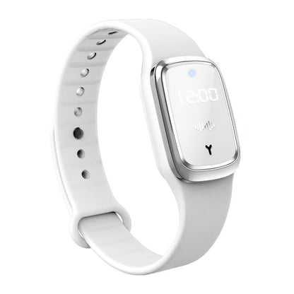 Wearable Ultrasonic Mosquito Repeller Bracelet with 3 Frequency Modes – Chemical-Free Bug Protection for Outdoors, Camping, Hiking &