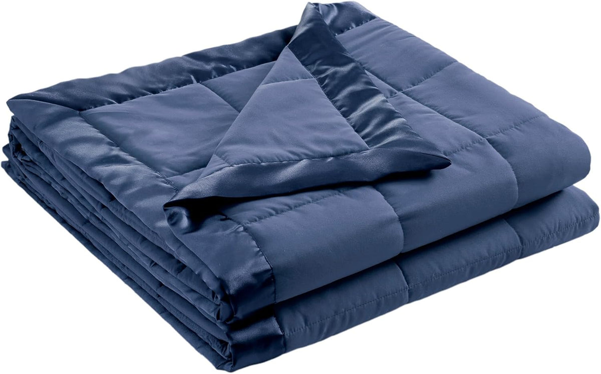 Colección Windom | Manta de plumón alternativo con tratamiento que absorbe la humedad | Cubrecama ligero y suave para todas las estaciones, ribete de satén