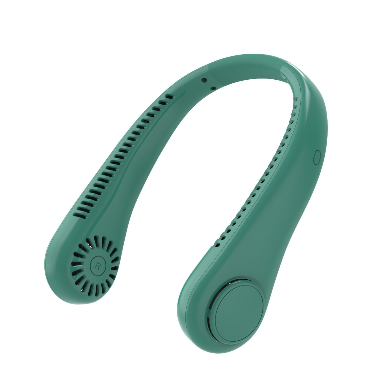 Hands-Free Wearable Personal Cooling Fan for Summer Outdoors, Travel, Gym & Commute — Rechargeable Bladeless Neck Fan