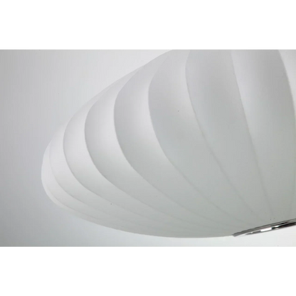 Handwoven Silk Sphere Suspension Fixture White for Dining Areas Living Rooms Bedrooms Ambient Overhead Lighting Touch Control Iron Frame Wov
