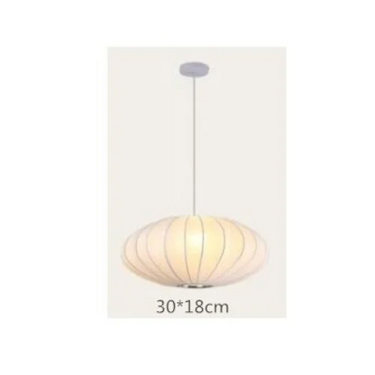 Handwoven Silk Sphere Suspension Fixture White for Dining Areas Living Rooms Bedrooms Ambient Overhead Lighting Touch Control Iron Frame Wov