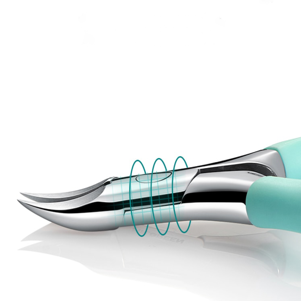 Heavy-Duty Toenail Clippers with Extra-Wide Jaw Opening for Thick & Ingrown Nails | Professional Medical-Grade Stainless Steel Nail Trimmer