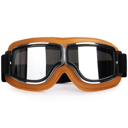 Motorcycle Goggles Fit Over Prescription Glasses Anti-Fog UV Protection Riding Eyewear for Bikers Cyclists Outdoor Sports Adjustable Strap H