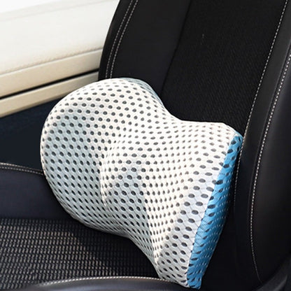 Lumbar Support Pillow for Office Chair & Car Seat – Memory Foam Lower Back Cushion with Ergonomic Design for Posture Relief & Spine
