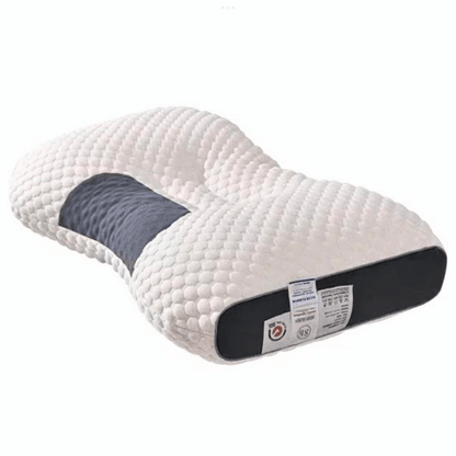 Orthopedic Neck Pillow for Spine Alignment and Pain Relief – Adjustable Memory Foam Sleep Pillow for Side, Back and Stomach Sleepers