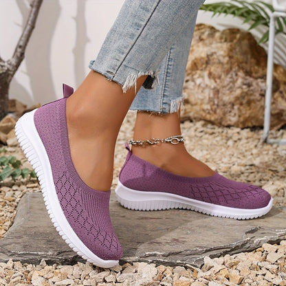 Women's Cushioned Recovery Slippers with Arch Support – Breathable Slip-On House Shoes for Wide Feet & All-Day Wear