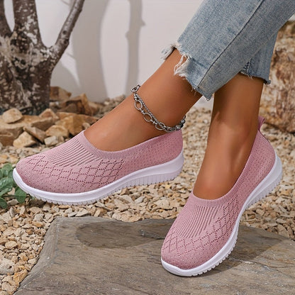 Women's Cushioned Recovery Slippers with Arch Support – Breathable Slip-On House Shoes for Wide Feet & All-Day Wear