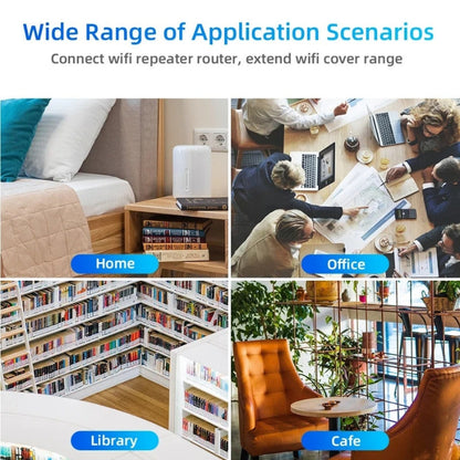 Extensor de señal WiFi para exteriores | Amplificador de señal de doble banda con velocidad de 1200 Mbps | Conectividad confiable para jardines y patios